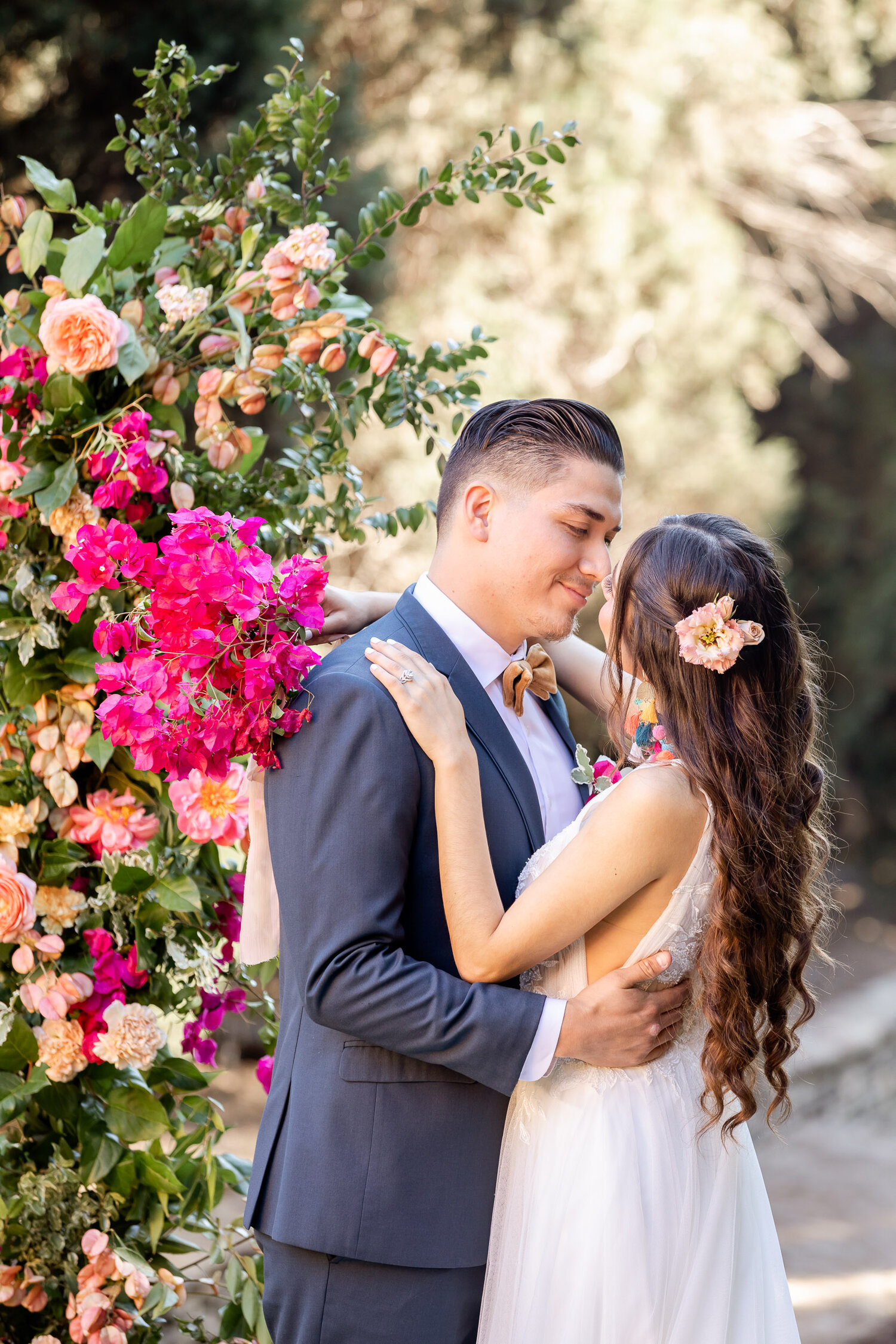 h & l lovely creations bespoke weddings southern california colourful 00011